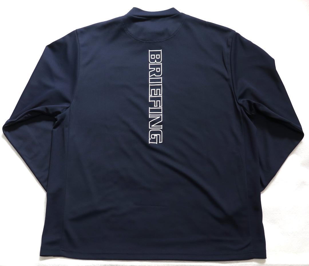 ⓂBRIEFING GOLF ブリーフィングゴルフ長袖モックネックプルオーバー