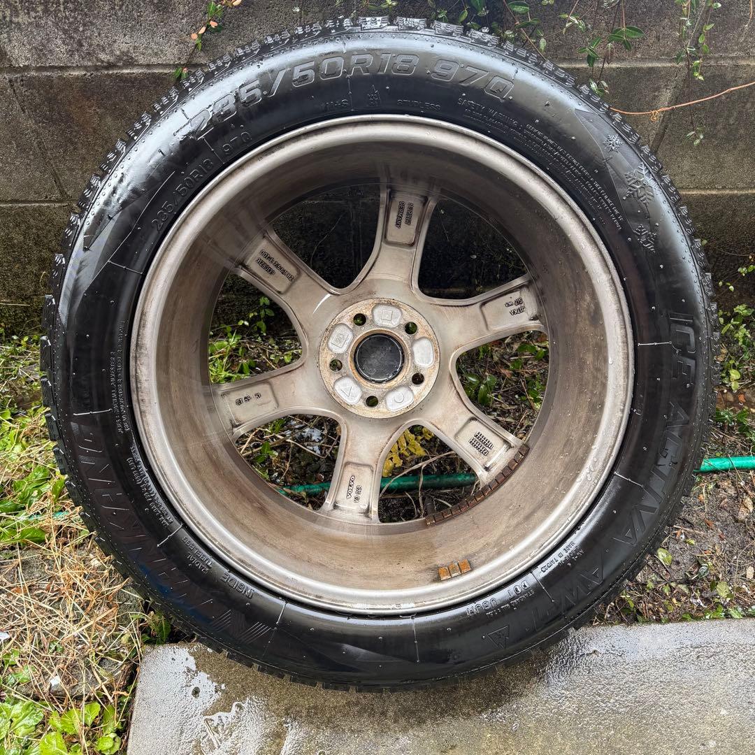 ①【送料込】235/50 R18 スタッドレス VOLVO XC70 4本set