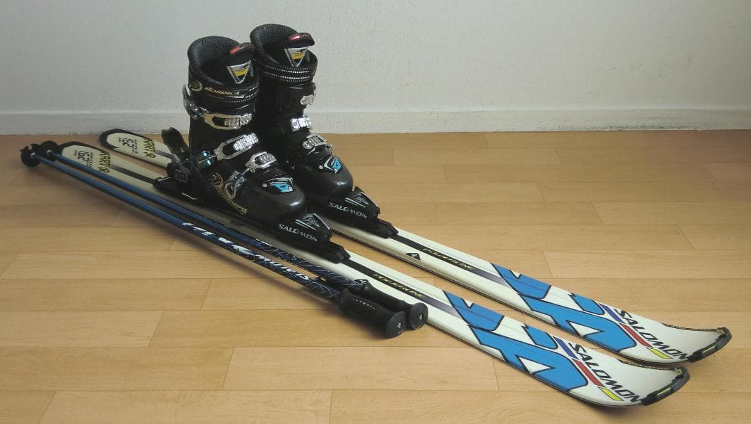■■送料無料■サロモン■メンズスキーフルセット■板162靴27.5■メンテ付■■
