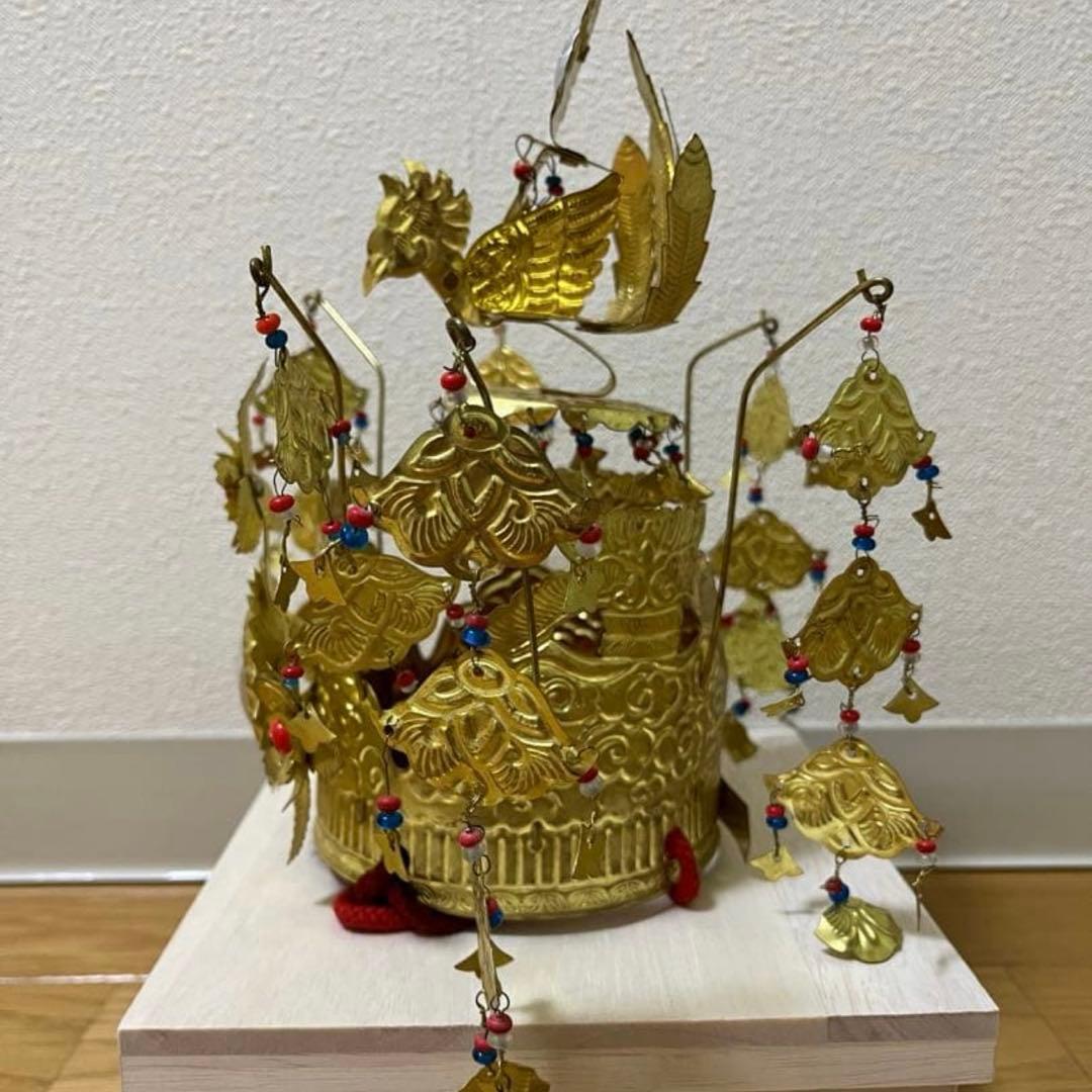 巫女　コスプレ　小道具　装束　天冠　冠　神具巫女舞　能面　日本舞踊　神楽　歌舞伎