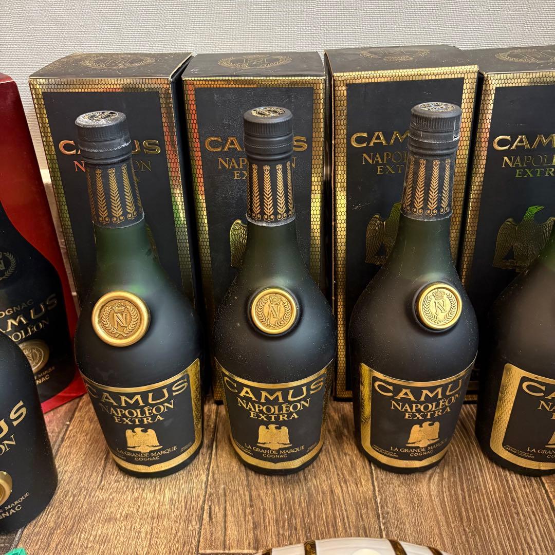 12点まとめ カミュ ブランデー コニャック ナポレオン エクストラ 陶器ボトル