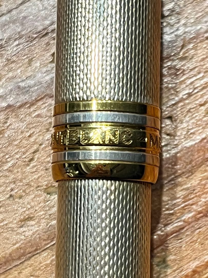 モンブランボールペン マイスターシュテュック ソリテール スターリングシルバー