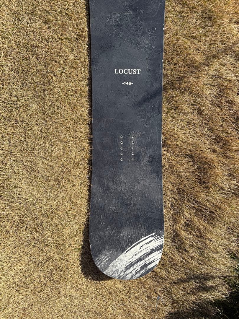 スノーボード　148 CROOJA locust 技系　2024 バック付