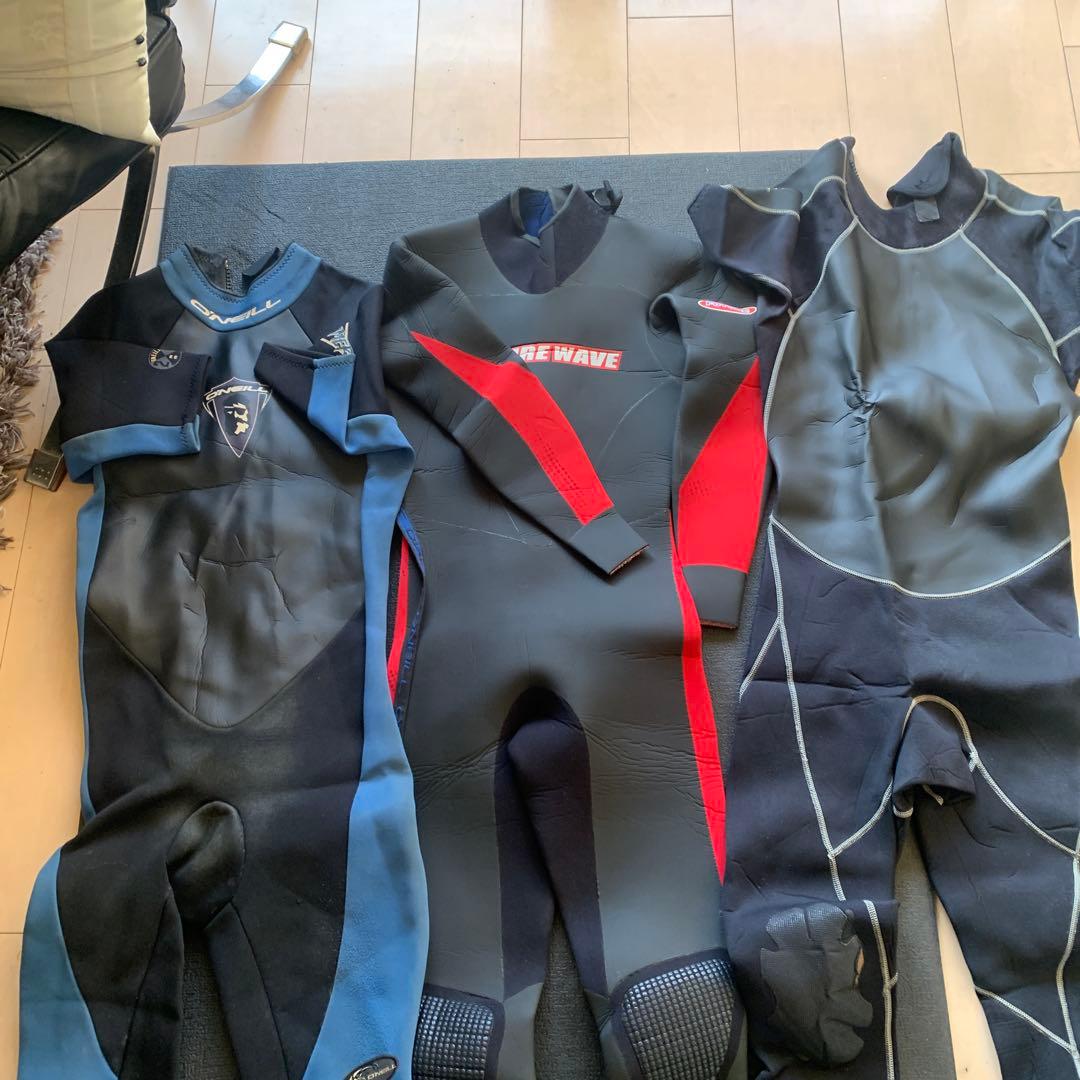 夏、冬、春のウエットスーツサイズM