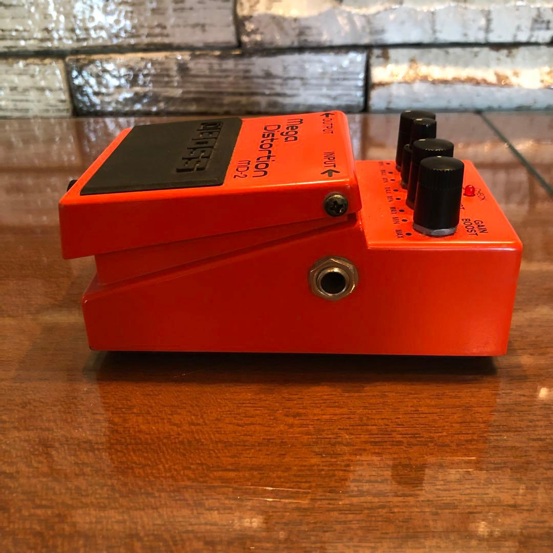 台湾製 BOSS ボス MD-2 メガディストーション 電源アダプター付き
