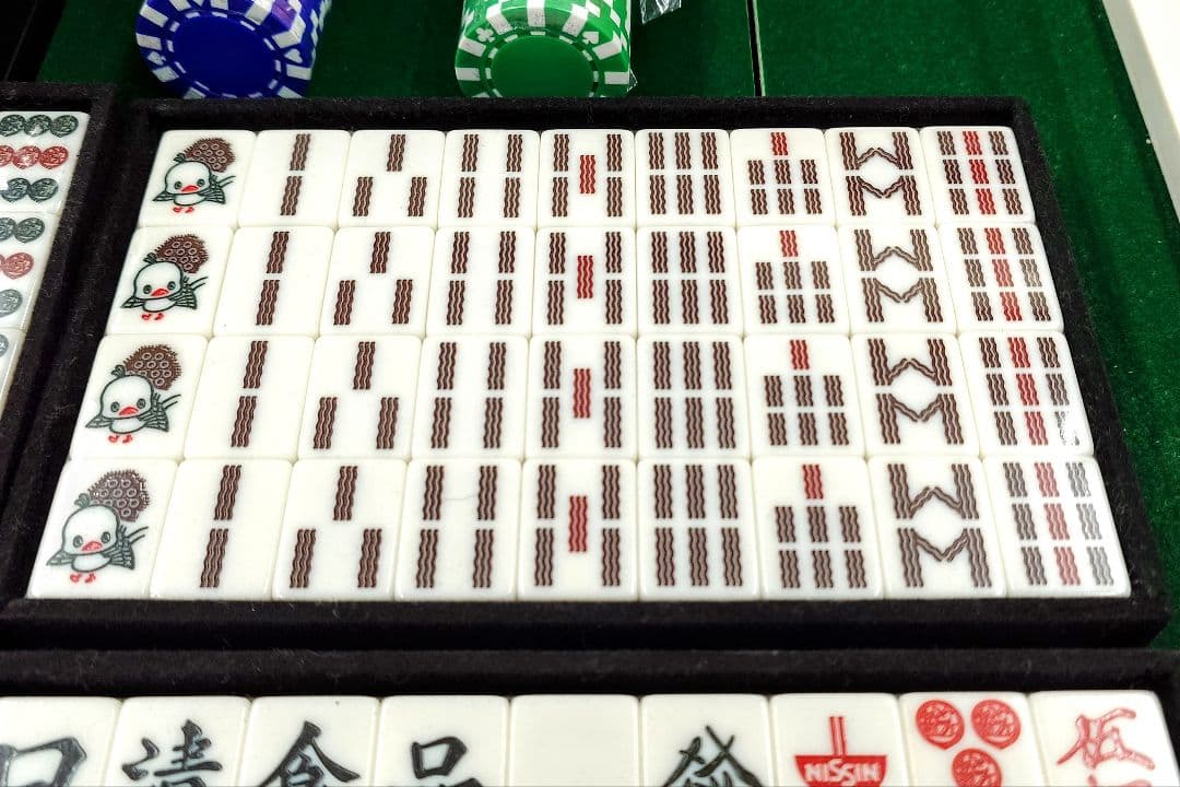 【第1弾 日清牌】未使用 日清食品オジナル麻雀牌