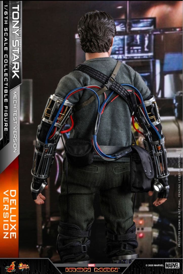 【じゃくさ】ホットトイズ　トニー・スターク　メカテスト版2.0　デラックス