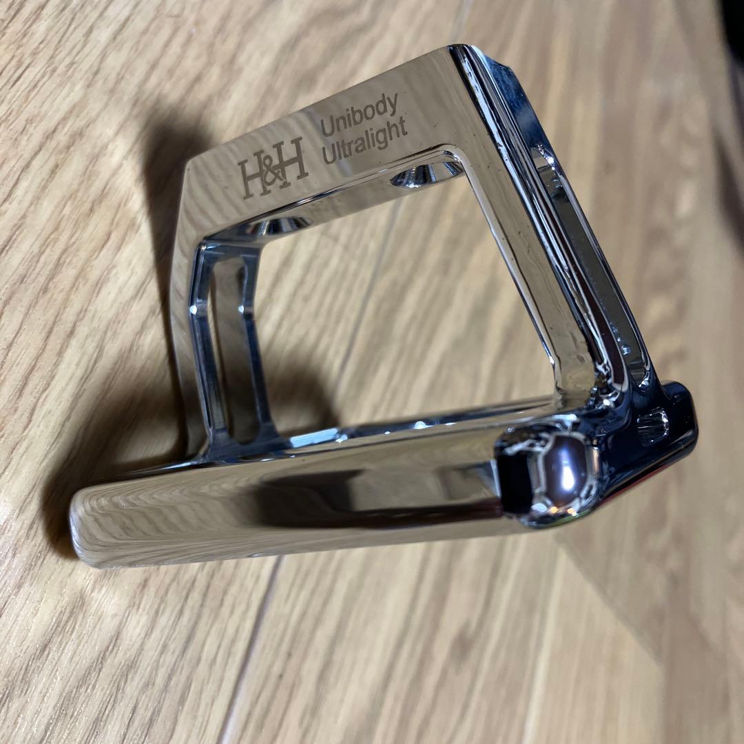 H&H フロントキャリアブロック　ポリッシュ　中古