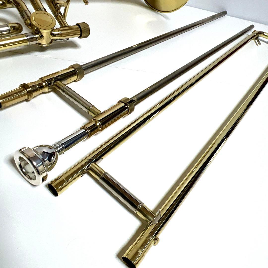 【極美品】Playtech テナーバストロンボーン プレイテック　吹奏楽　管楽器