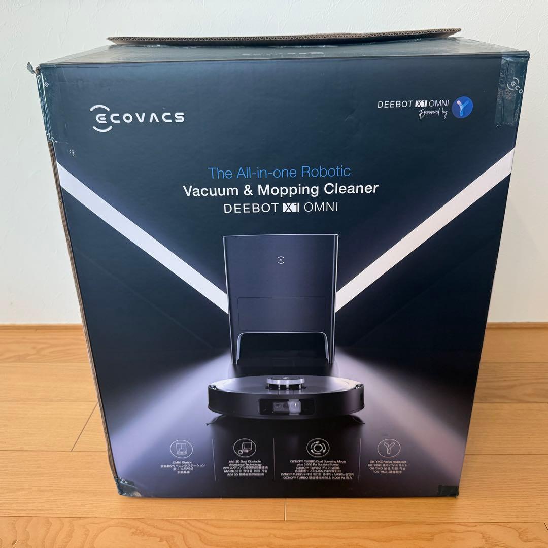 ECOVACS DEEBOT X1 OMNI ロボット掃除機