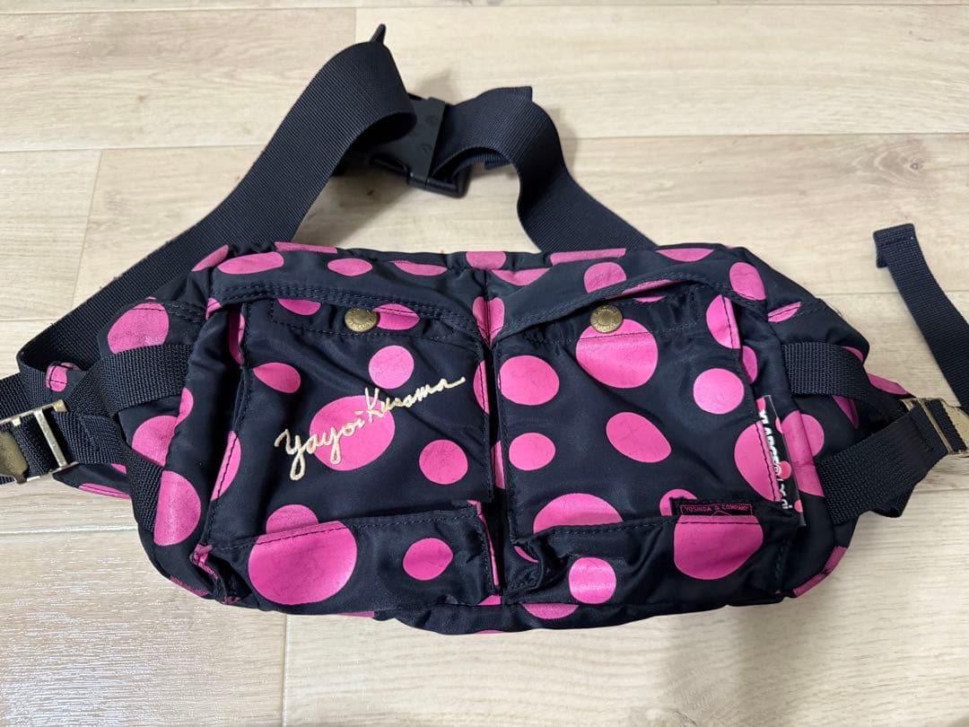 【希少】草間彌生×PORTER×X-girl×XLARGE コラボボディバッグ