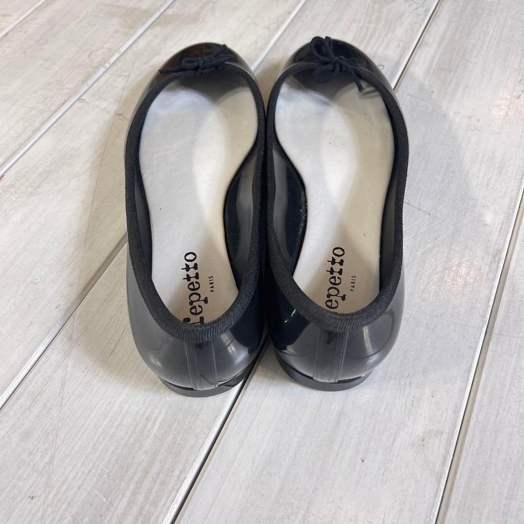 レペット　レインシューズ　ブラック　黒　【40】