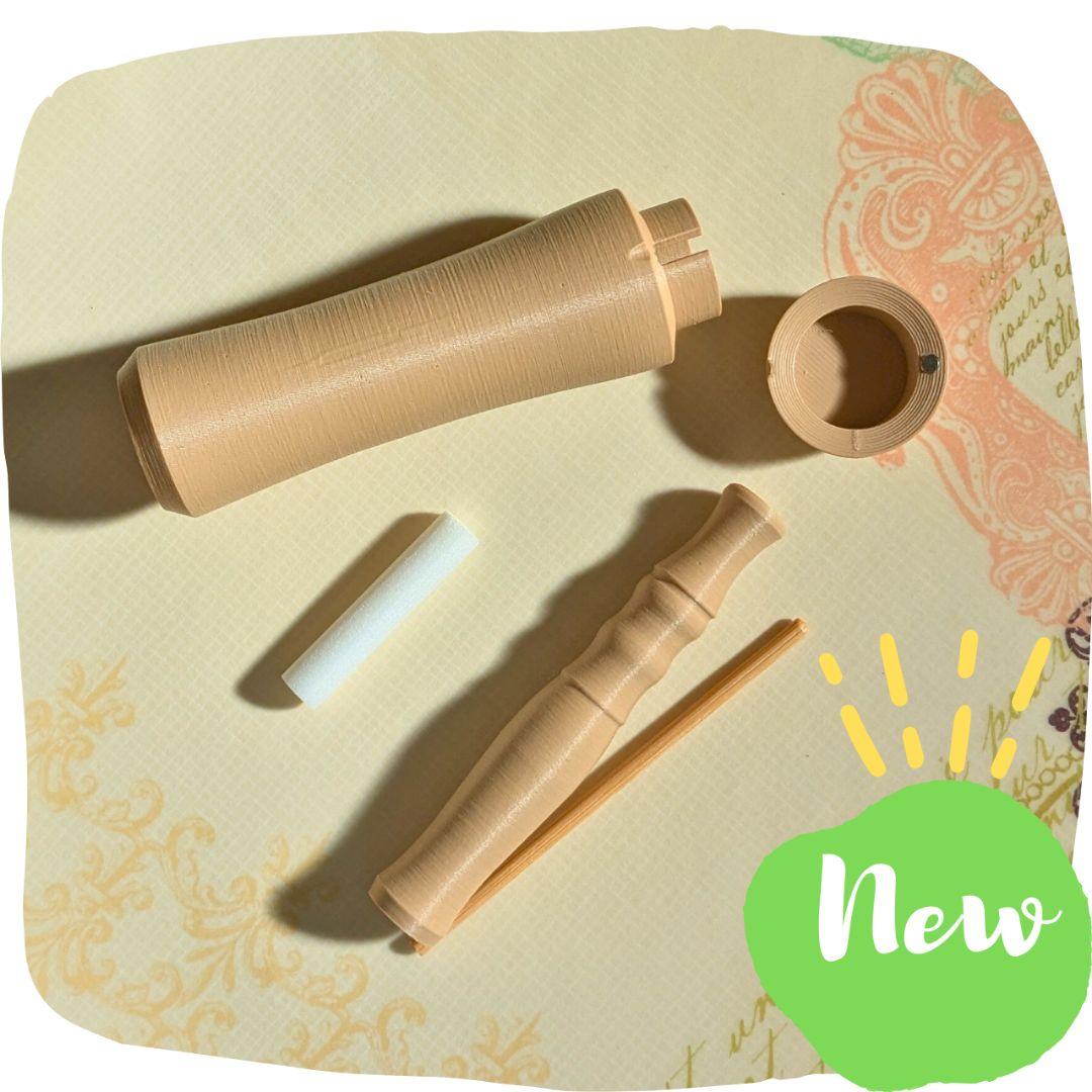 フィルター付きアロマ吸引器 ベージュ 新品