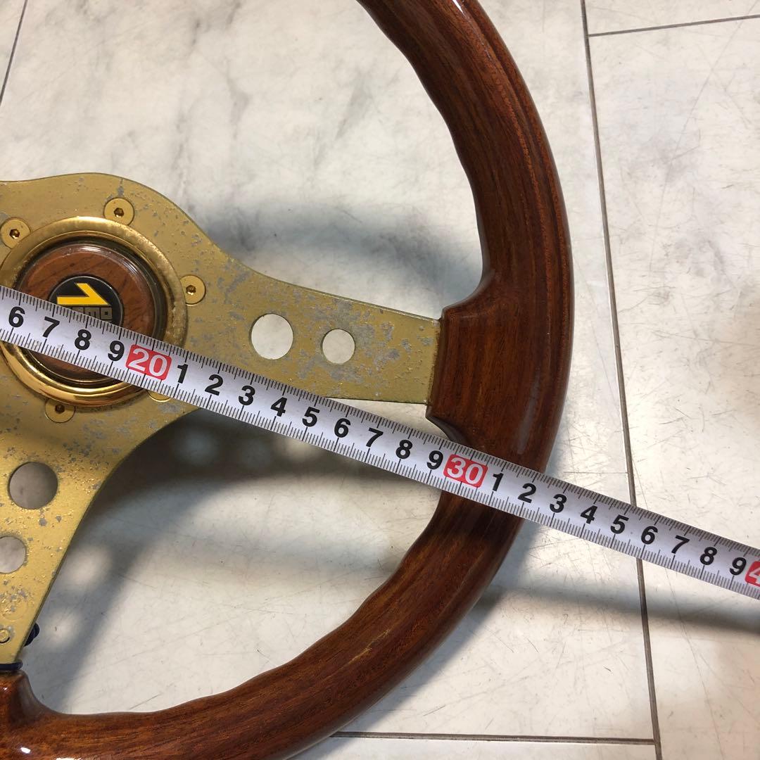 エ*ン様 車 ハンドル momo モモ ウッド ステアリング