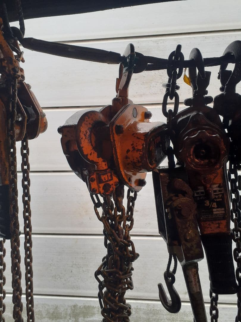 キトー製レバーブロックチェーンブロック