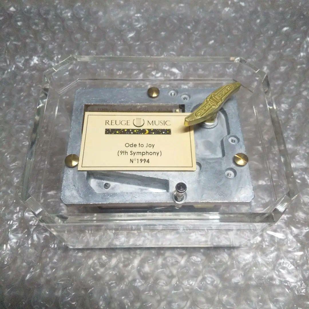 REUGE MUSIC オルゴール 36弁 アクリルケース リュージュ