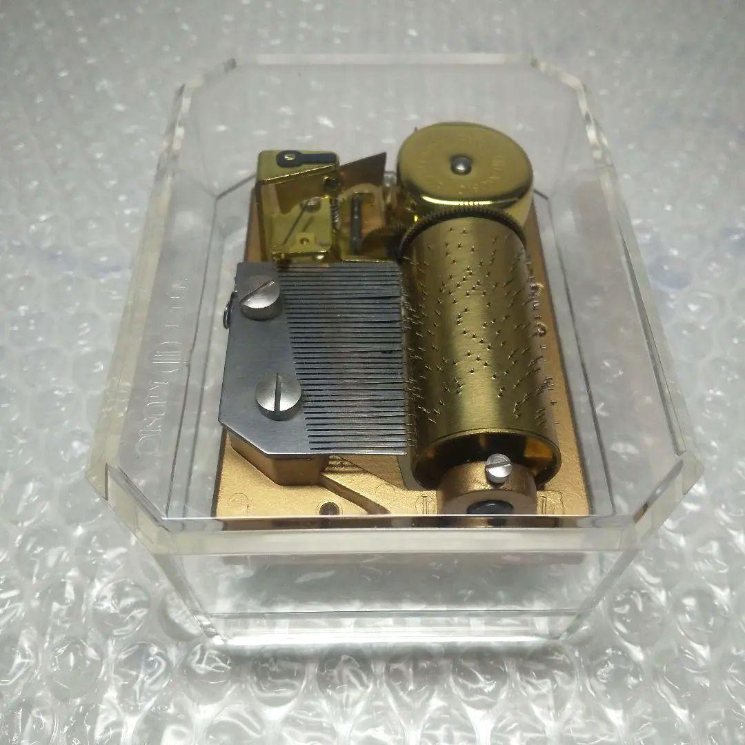 REUGE MUSIC オルゴール 36弁 アクリルケース リュージュ