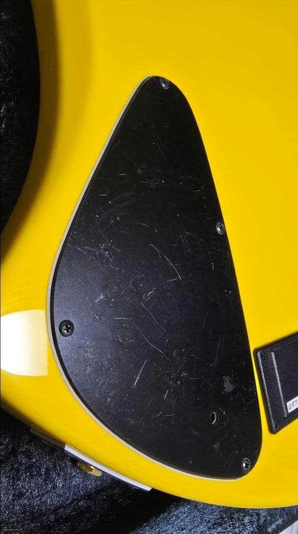 hide ギター イエローハート Burny　MG-165HY 未使用に近い