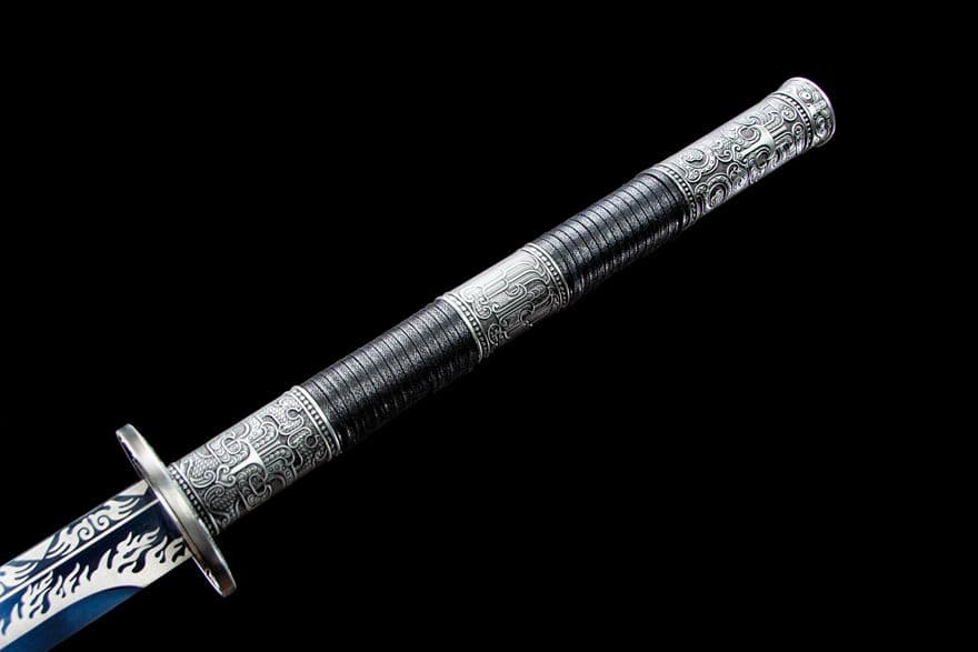 滅魔唐刀-高性能マンガン鋼 古兵器 武具　刀装具　日本刀　模造刀 居合刀 長尺