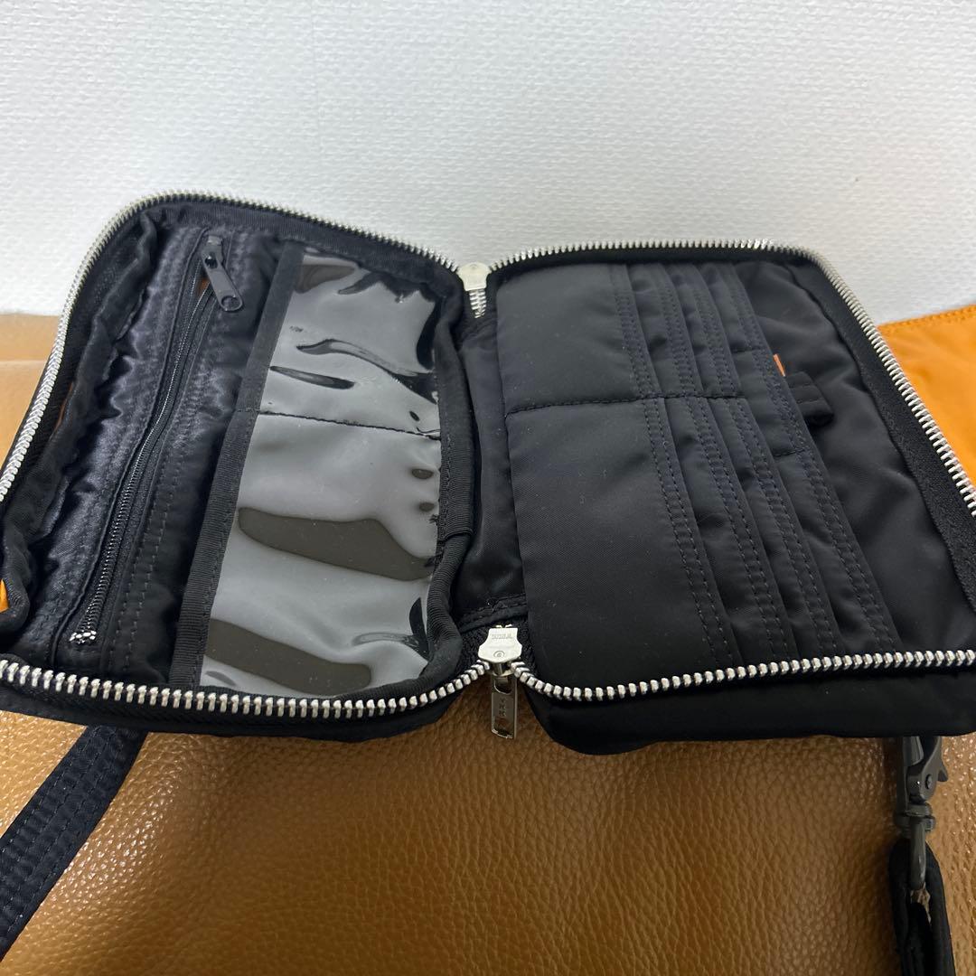 美品　PORTER ポーター　タンカー　 ショルダー　バッグ　ミニ 黒　廃盤