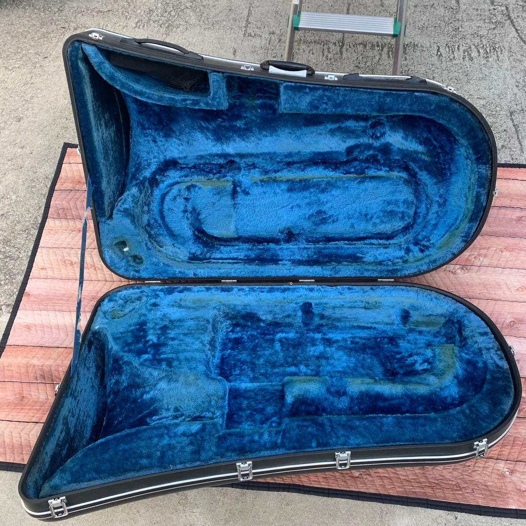 YAMAHA ハードケース ヤマハ　チューバ　ジャンク品