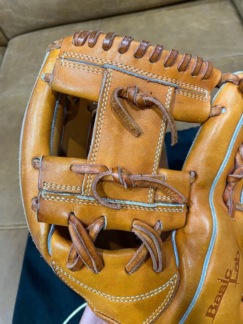 Wilson 軟式グローブ ブラウン 収納袋付き