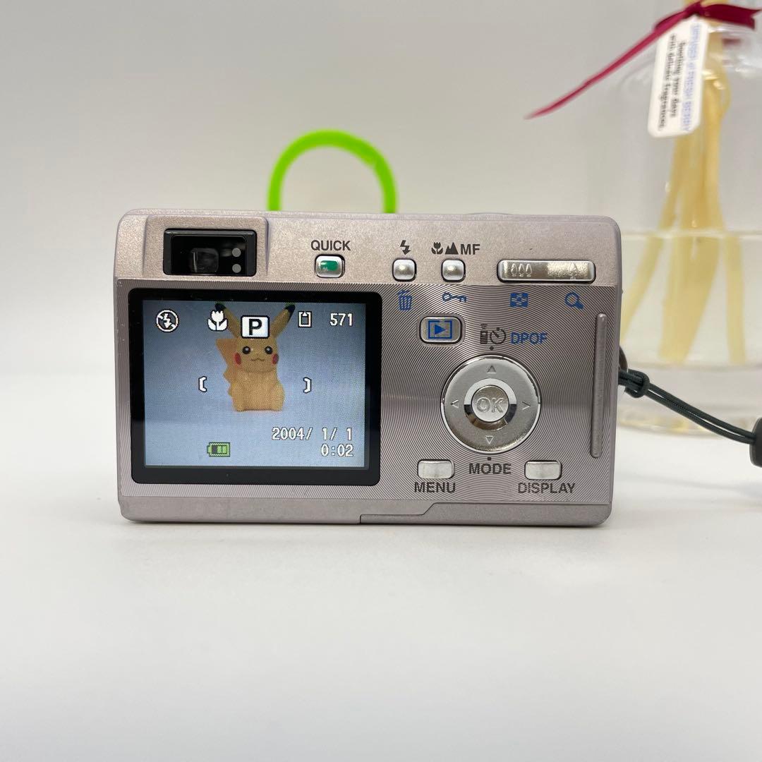 スマホ転送OK✨PENTAX Optio s5i✨動作確認済 可愛すぎるコンデジ