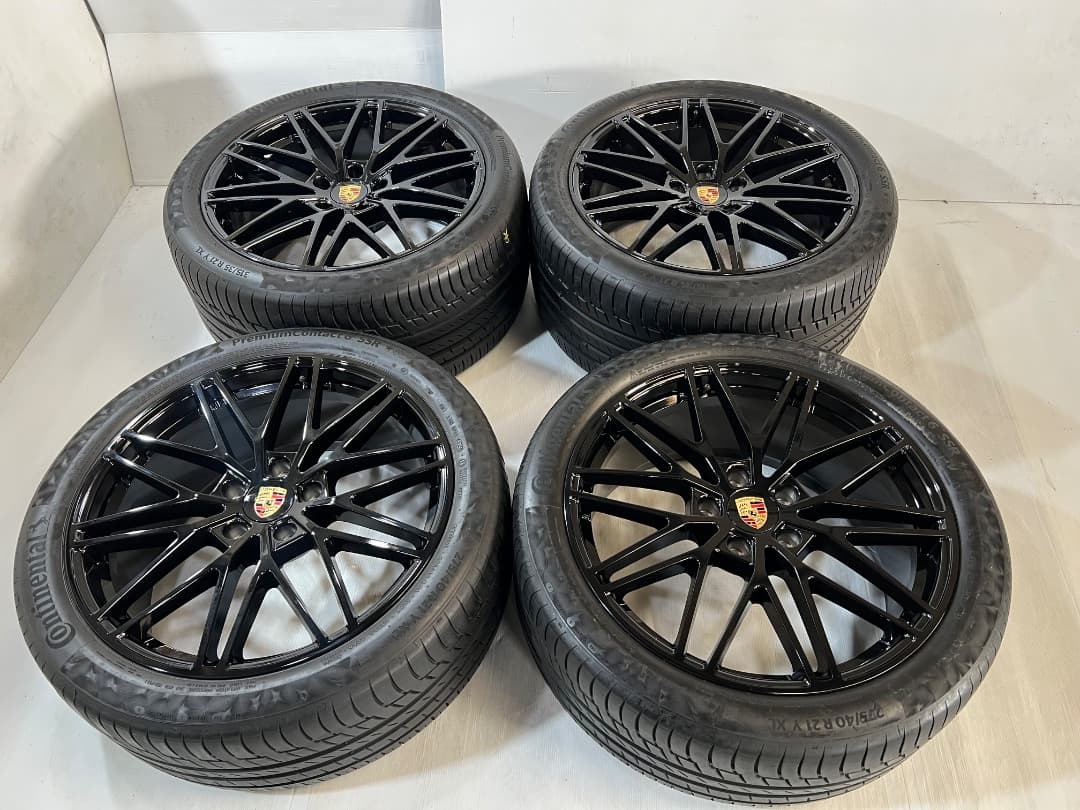 新型 ★ポルシェ カイエン E3 RSスパイダー9Y0 タルモ 純正 21インチ