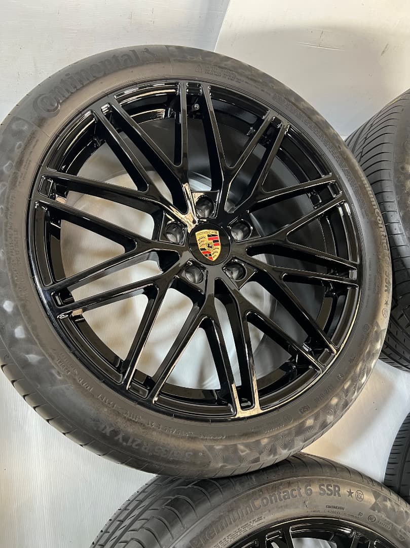 新型 ★ポルシェ カイエン E3 RSスパイダー9Y0 タルモ 純正 21インチ