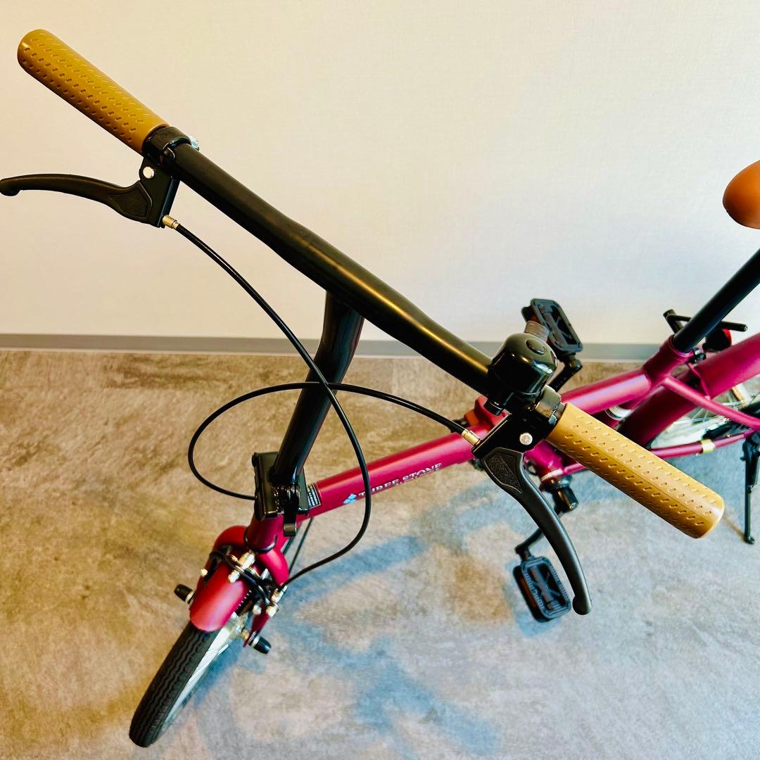 【送料込】折りたたみ自転車 16インチ ミニベロ 折り畳み自転車