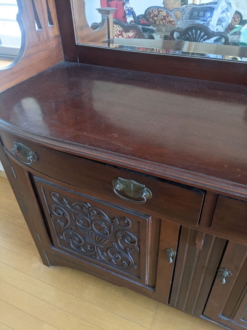 アンティーク キャビネット アンティーク家具 リビング キッチン マホガニー