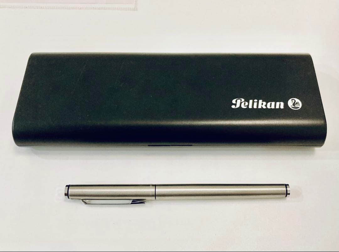 ドイツ製◆ペリカン 高級万年筆 シグナム　1980s Pelikan シルバー