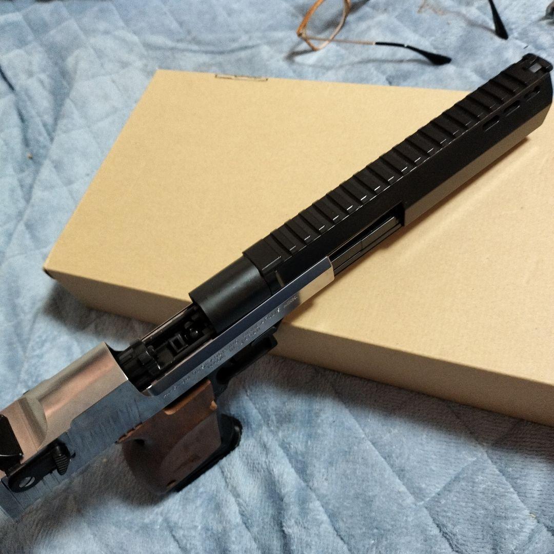 マルイデザートイーグルカスタム ハンドガン ブラック/シルバー/ウッド