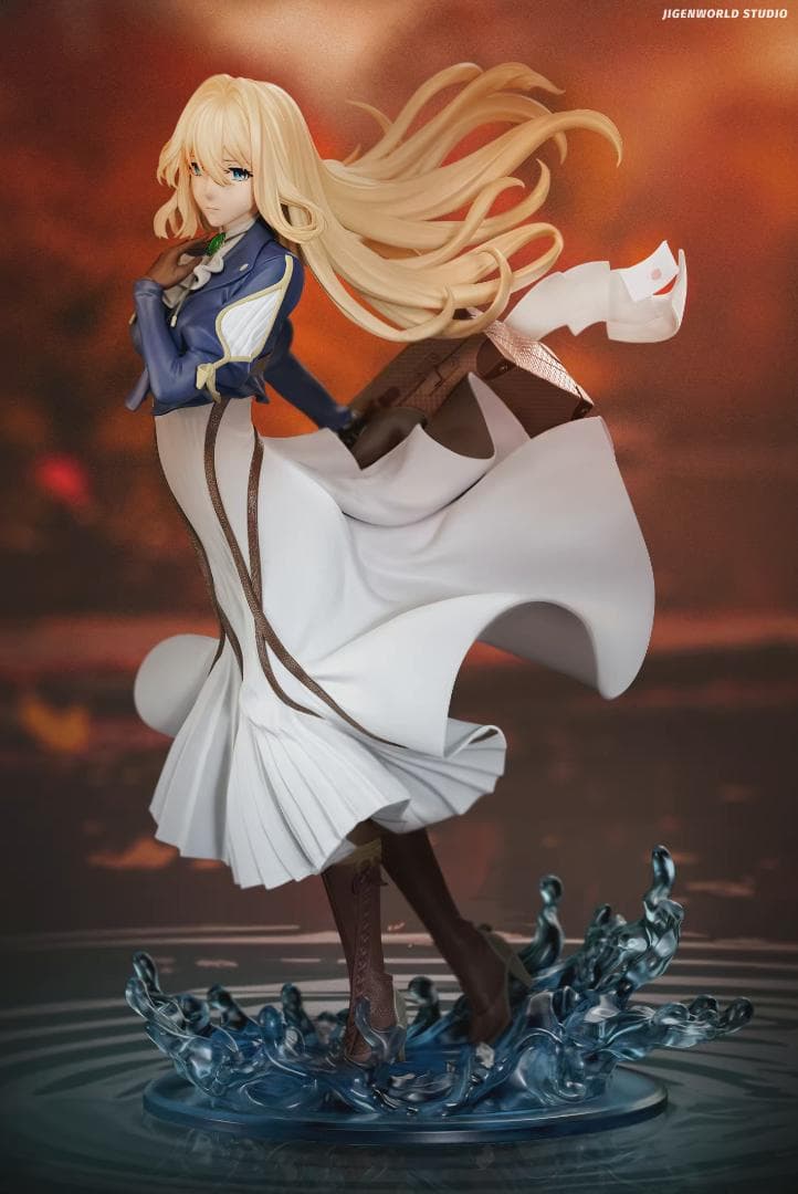 ヴァイオレット・エヴァーガーデン　ガレージキット　フィギュア　次元WLD