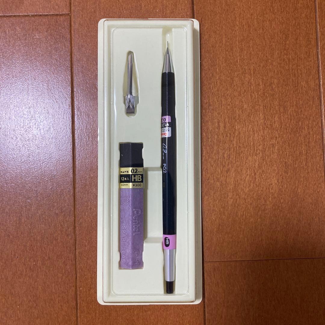 ぺんてる　ハーフスライド式　設計 製図用　PG2 シャープ　グラフペンシル