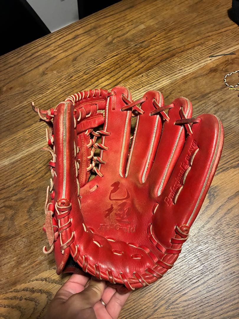 軟式グローブ ハイゴールド HG 外野用 右投