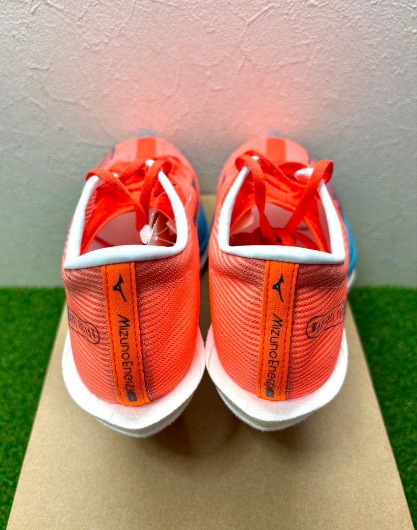 ミズノ ランニング ウエーブデュエルプロ U1GD220020 ORG 25cm