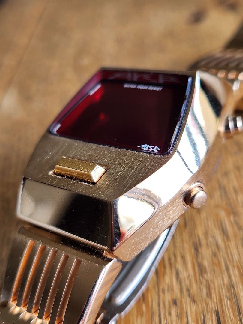 動作確認済/点灯OK　美品　セイコー　ALBA　インゴット　ダースベーダー