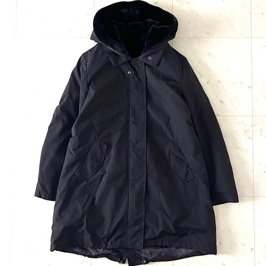 美品♪ボールジィ トゥモローランド ライナー付2wayモッズコート 38 黒