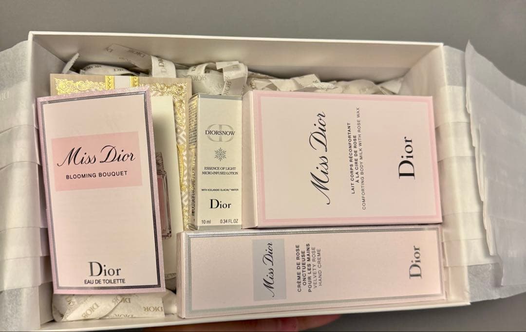 Dior ミスディオール ボディケアセット ギフトBOX 紙袋付き 未使用