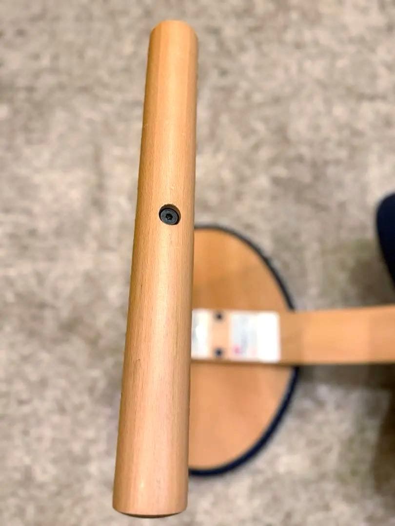 【美品】サカモトハウス バランスチェア イージー ネイビー バランスラボ 椅子