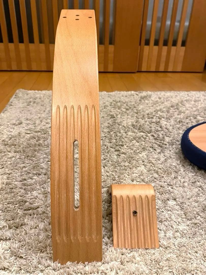 【美品】サカモトハウス バランスチェア イージー ネイビー バランスラボ 椅子