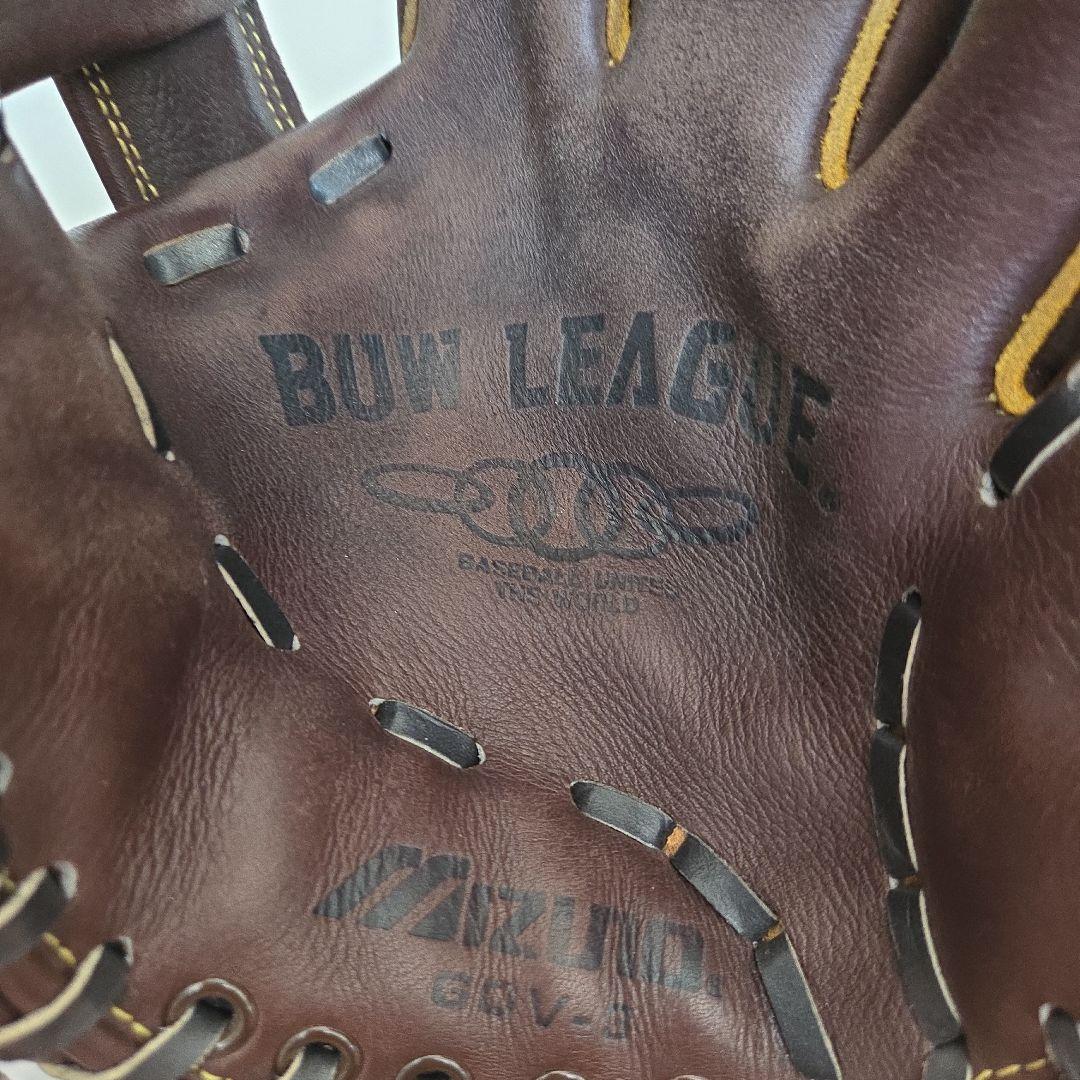 ミズノ BUW LEAGUE 硬式外野手グローブ レザー　右投げ