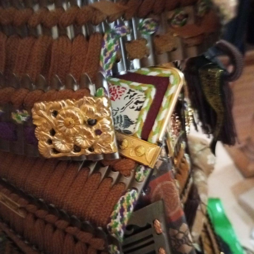 五月人形兜　峰月作　弓刀セット