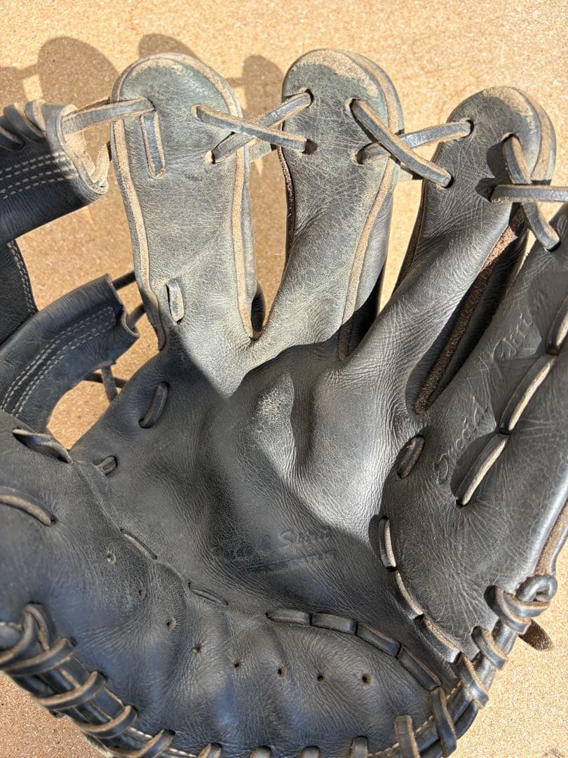 ZEET ゼット　プロステイタス　硬式野球グローブ 黒