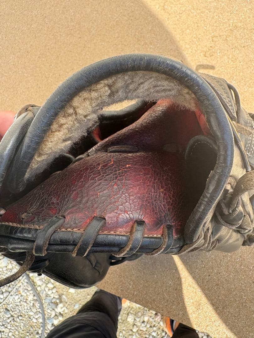 ZEET ゼット　プロステイタス　硬式野球グローブ 黒