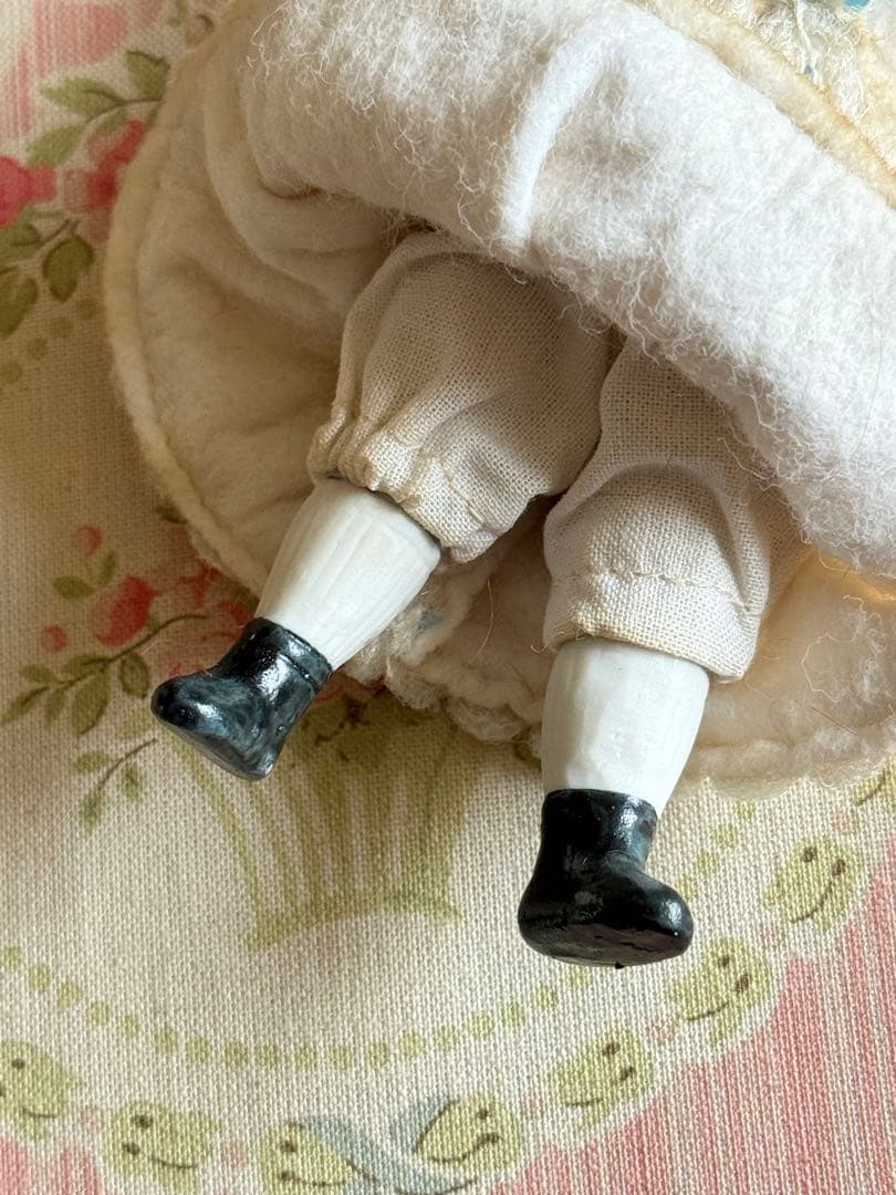 アンティーク　ミニョネット　ドール　オールビスク