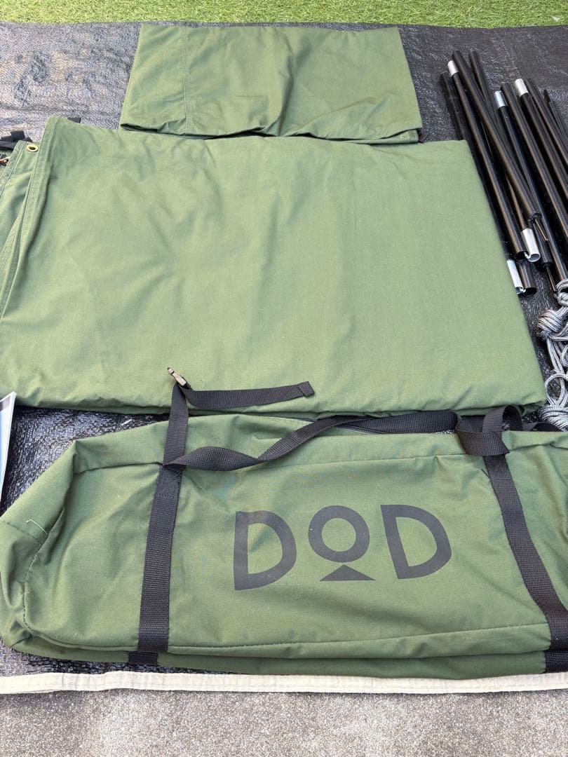 美品 DOD ディーオーディー ヌノイチs テント タープ キャンプ用品