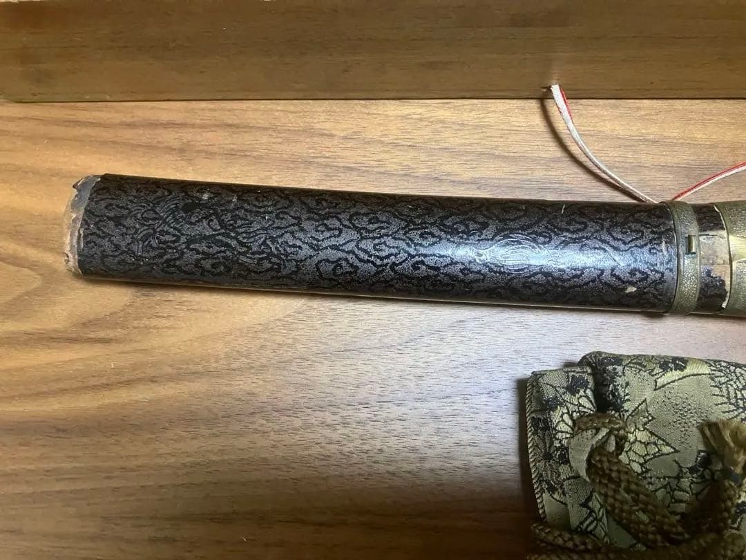 日本刀の短刀拵と木箱付