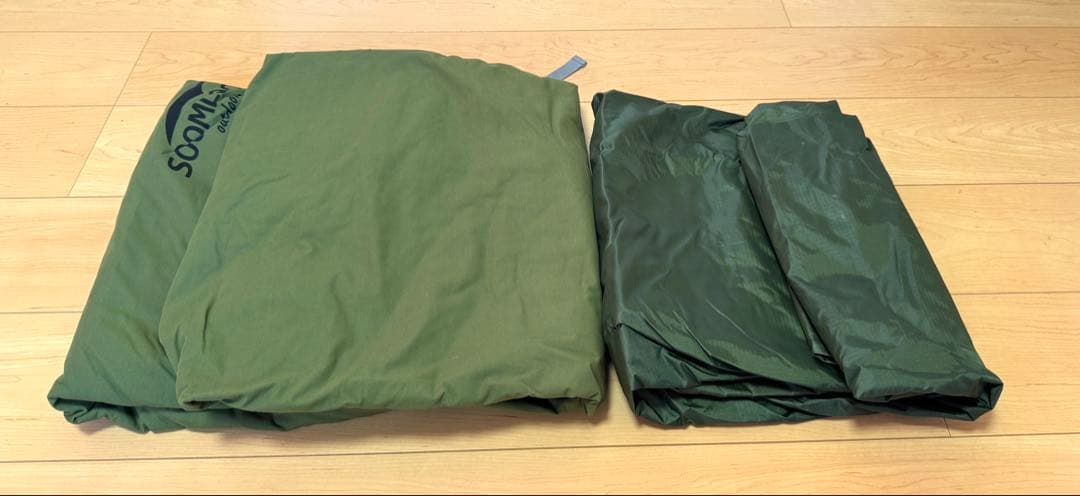 美品　SOOMLOOM パップテント　軍幕　TC素材 ポリコットン